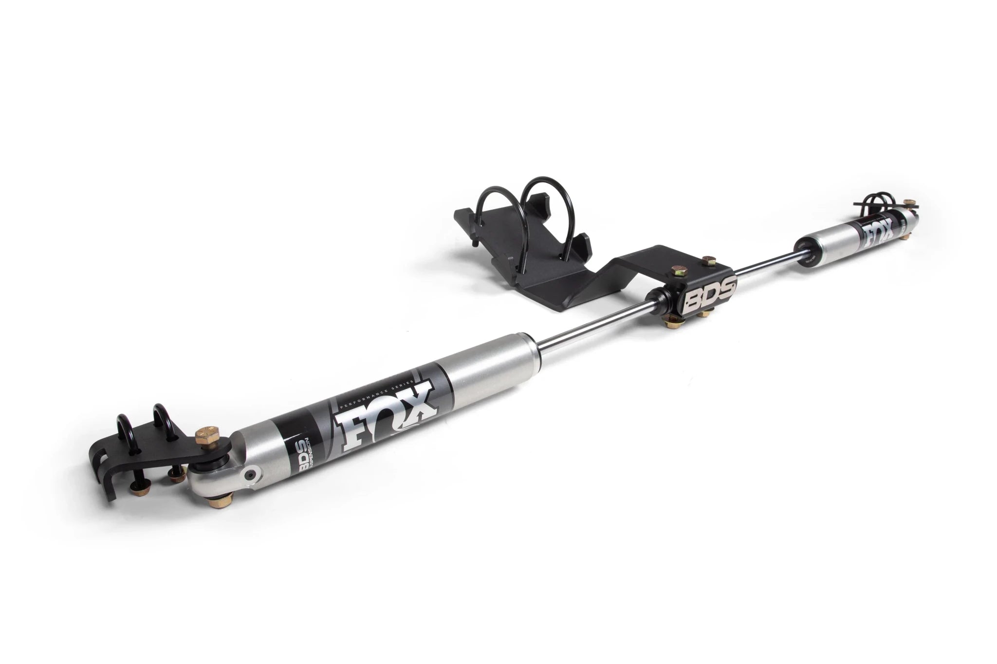 BDS Suspension Dual Steering Stabilizer Kit for 0-2 Inch Lift (2005-2026 6.7L PowerStroke 4WD - Southern Diesel Supply