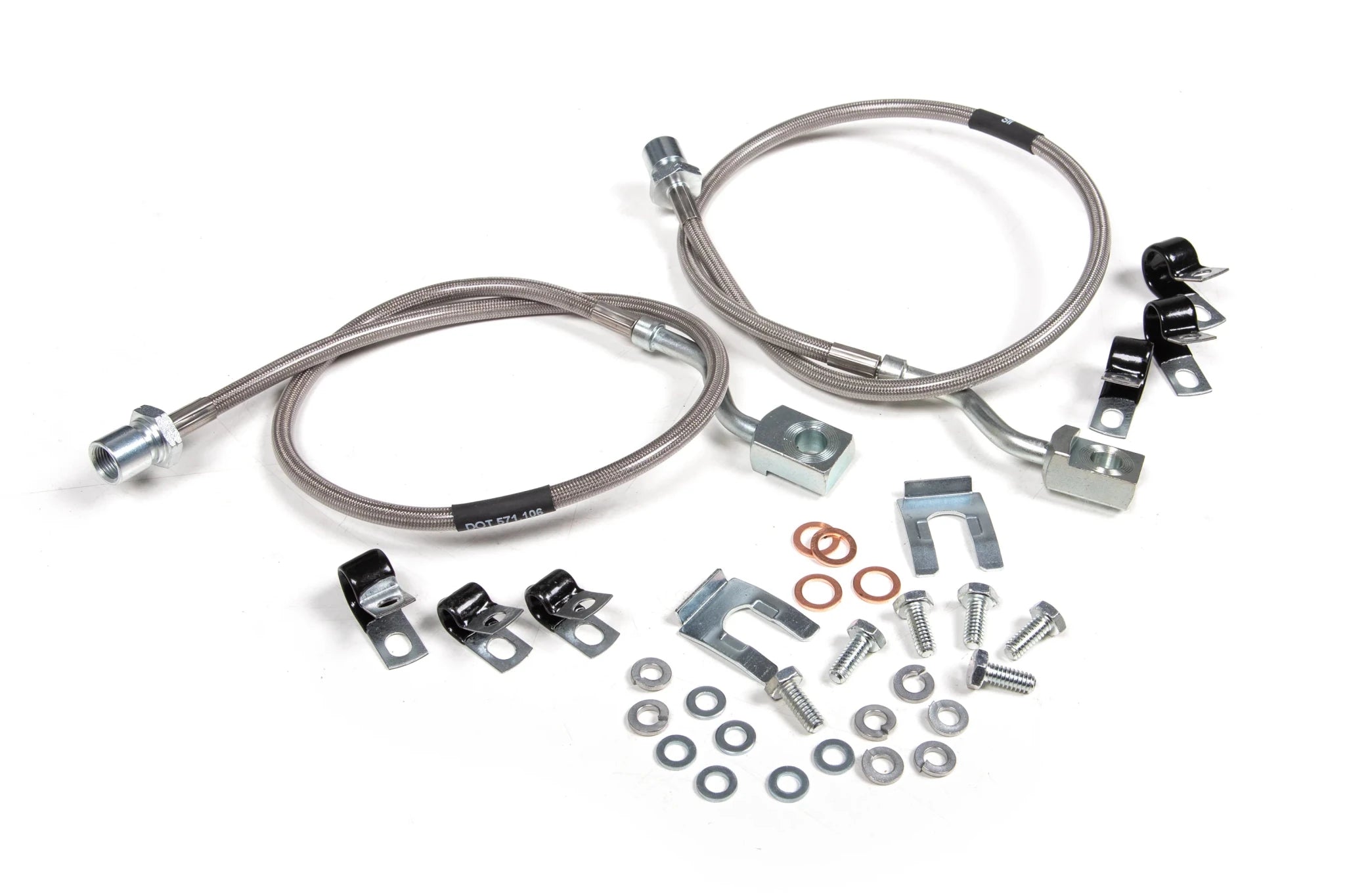 BDS Suspension Front Brake Line Set 6 Inch Lift (2011-2026 6.6L Duramax)) - Southern Diesel Supply