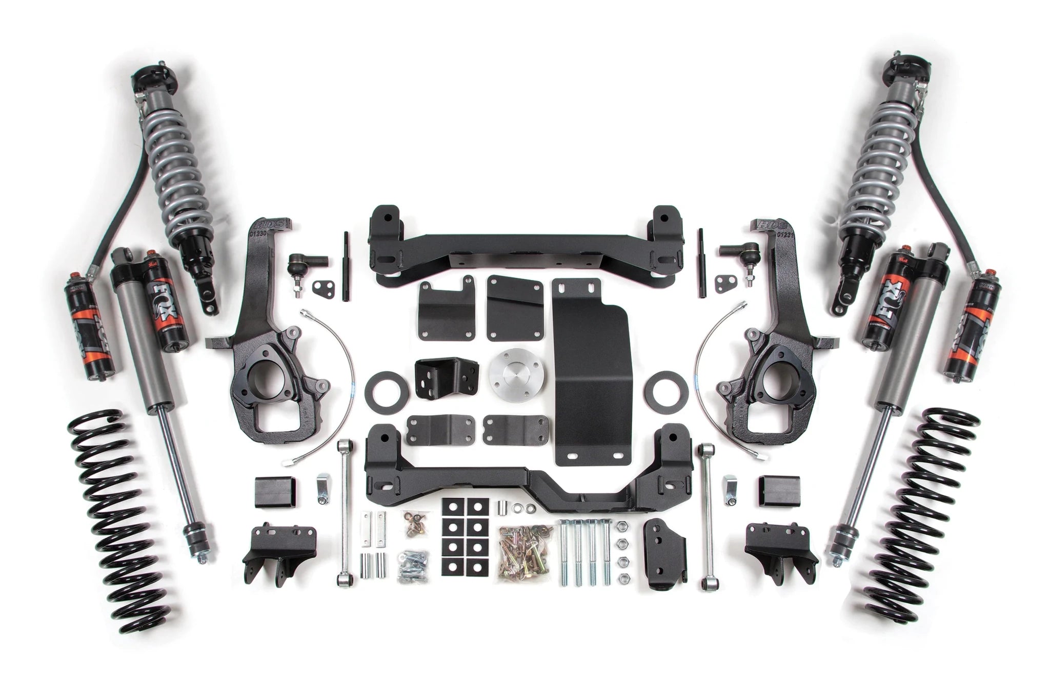 BDS Suspension Inch Lift Kit FOX 2.5 Performance Elite Coilover (2014-2018 3.0L Cummins 4WD) - Southern Diesel Supply