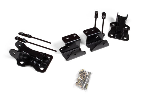 BDS Suspension Recoil Traction Bar Mounting Kit (2020-2026 6.6L Duramax SRW)