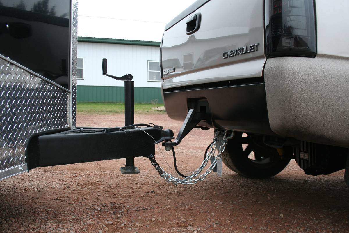 BHP Behind Roll Pan 2 Inch Hidden Receiver Hitch (2001 - 2010 Duramax) - Southern Diesel Supply