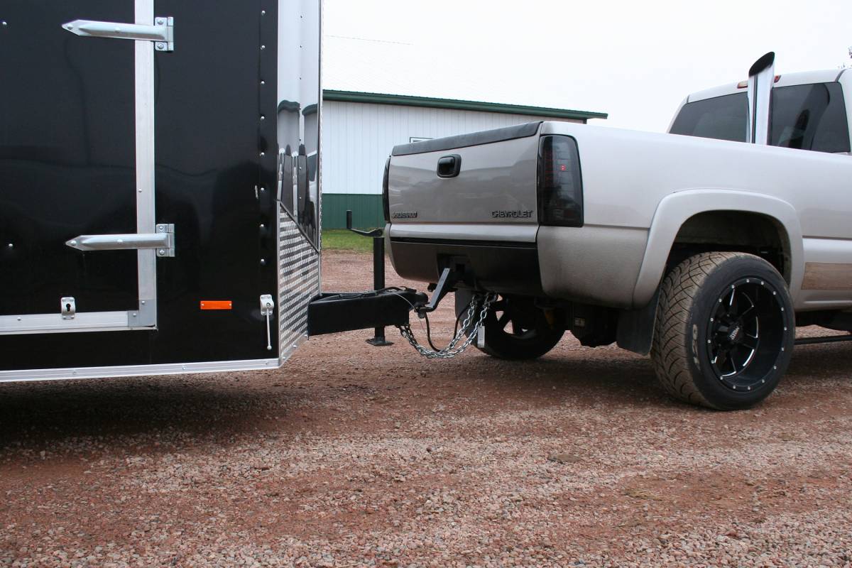 BHP Behind Roll Pan 2 Inch Hidden Receiver Hitch (2001 - 2010 Duramax) - Southern Diesel Supply