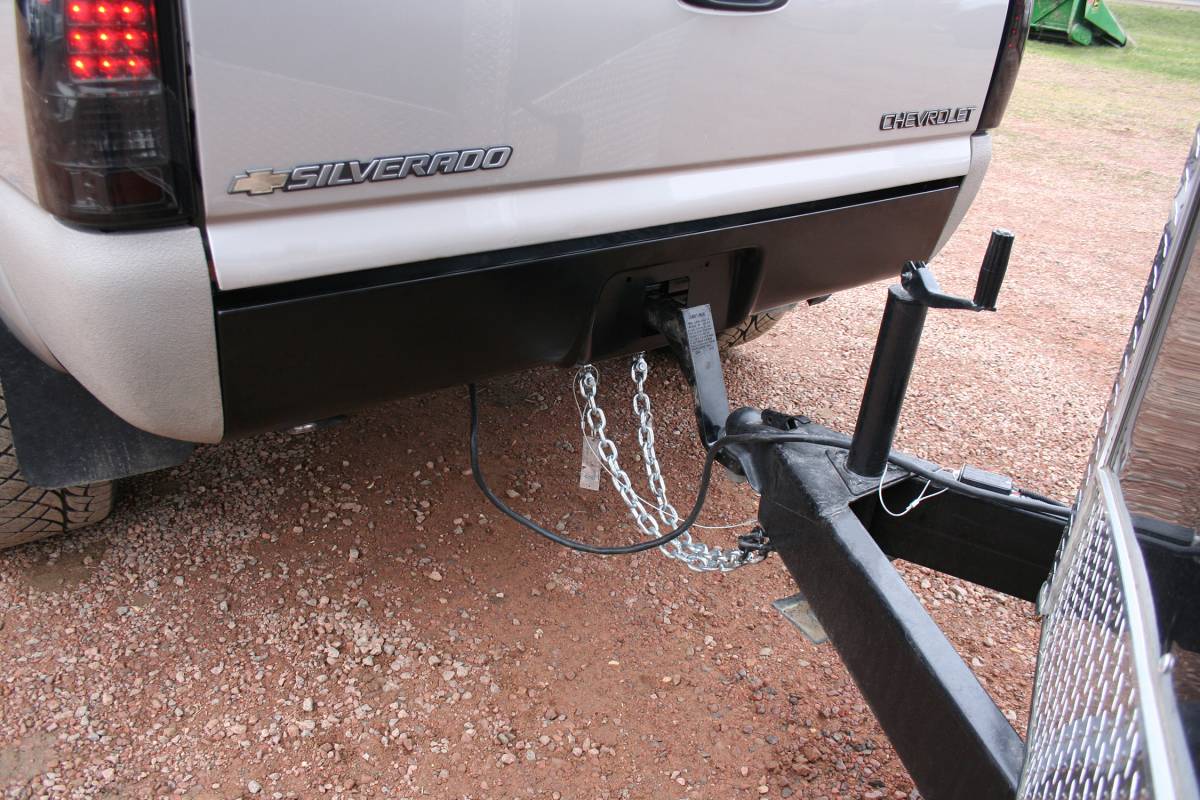 BHP Behind Roll Pan 2 Inch Hidden Receiver Hitch (2001 - 2010 Duramax) - Southern Diesel Supply