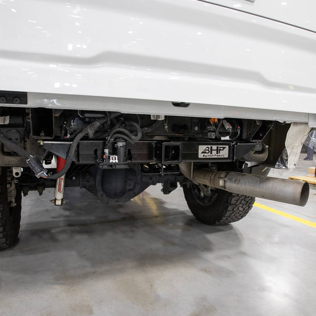 BHP Behind Roll Pan 2.5 Inch Receiver Hitch (2020 - 2025 Duramax) - Southern Diesel Supply