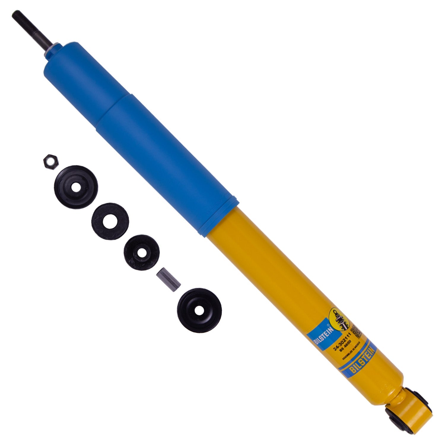 Bilstein 24 - 302081 B6 4600 Series Shock Absorber (Rear, 2019 - 2025 2500 Cummins w/o Air Leveling Suspension, 4WD) - Southern Diesel Supply