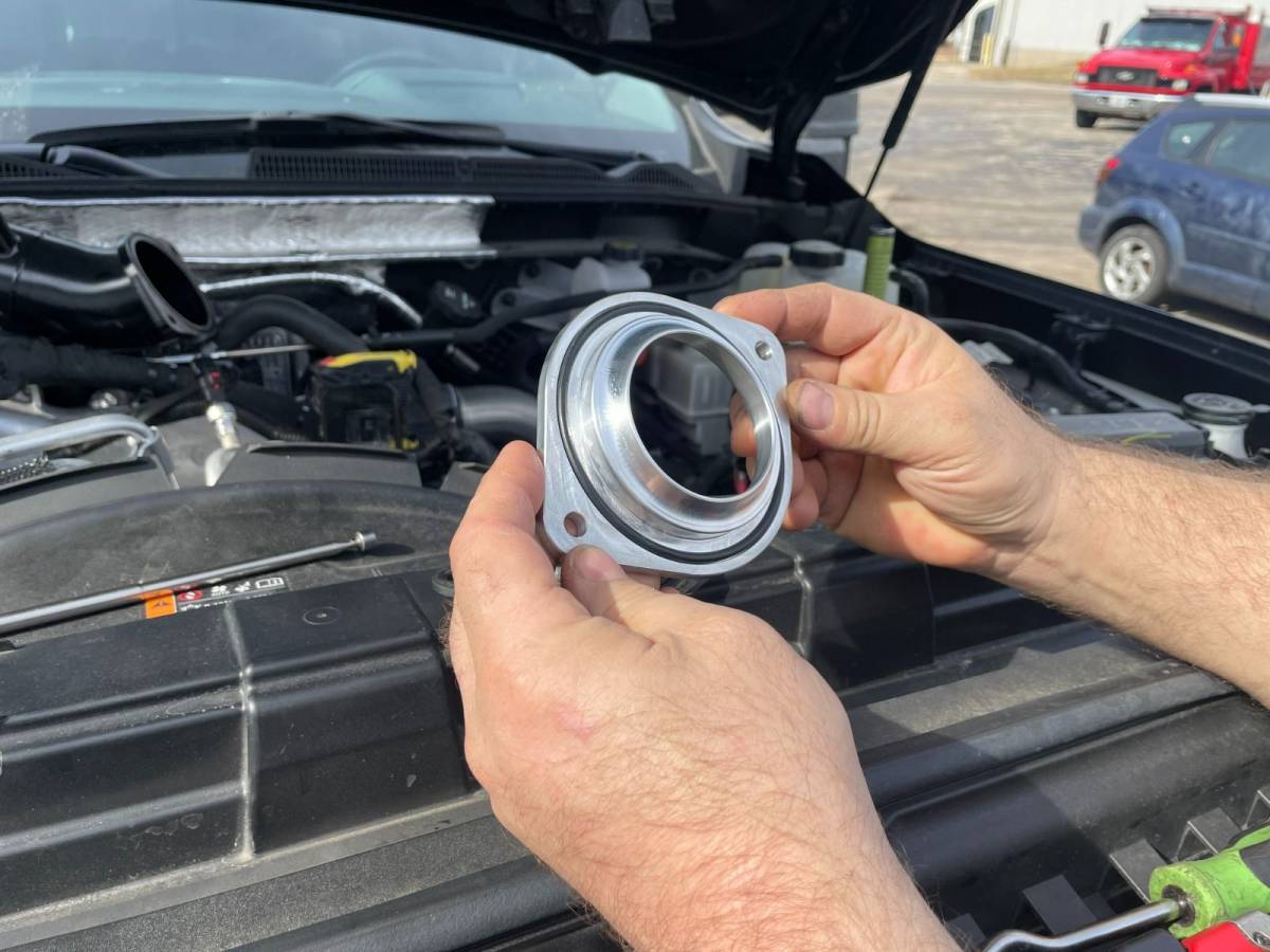 Calibrated Power Solutions Intake Horn Anti-Surge Ring (2017-2021 6.6L Duramax) - Southern Diesel Supply