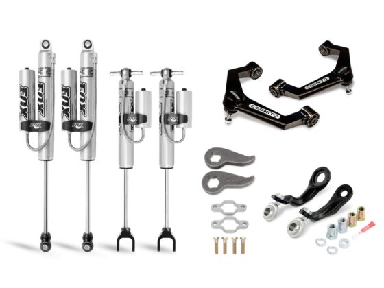 Cognito 3-Inch Premier Leveling Kit with Fox PSRR 2.0 Shocks for 11-19 Silverado/Sierra 2500/3500 2WD/4WD - Southern Diesel Supply