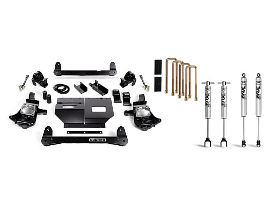 Cognito 4-Inch Standard Lift Kit with Fox PSMT 2.0 Shocks for 11-19 Silverado/Sierra 2500/3500 2WD/4WD - Southern Diesel Supply