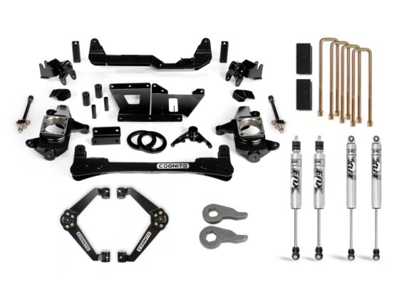 Cognito 6-Inch Standard Lift Kit with Fox PS 2.0 IFP Shocks for 01-10 Silverado/Sierra 2500/3500 2WD/4WD - Southern Diesel Supply