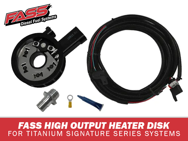 FASS HK1002 High Output Heater Disk for Titanium Signature Series Systems