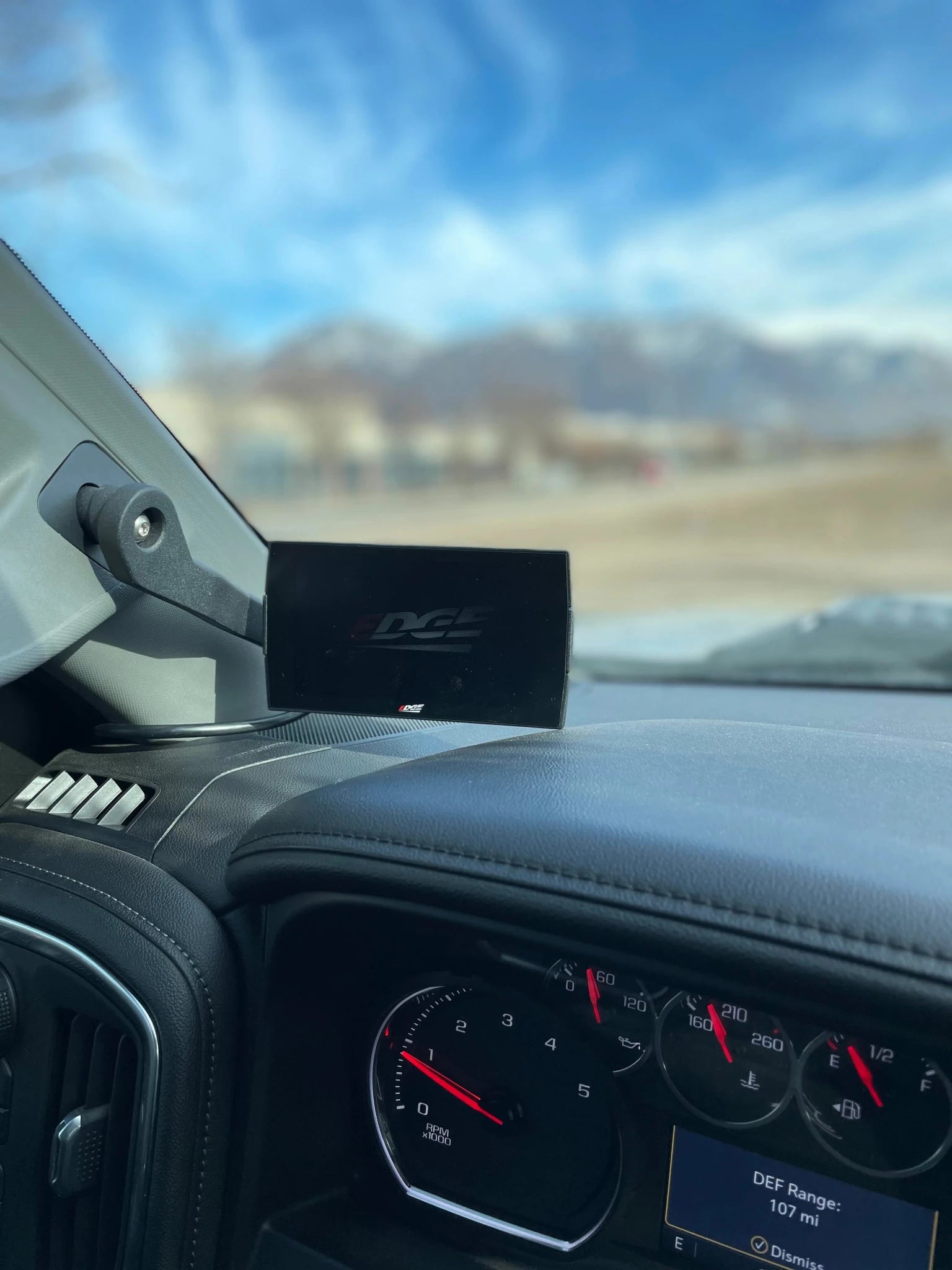 Edge Products 28601 A - Pillar Display Mount (2020 - 2023 6.6L Duramax; 2019 - 2022 3.0L Duramax) - Southern Diesel Supply