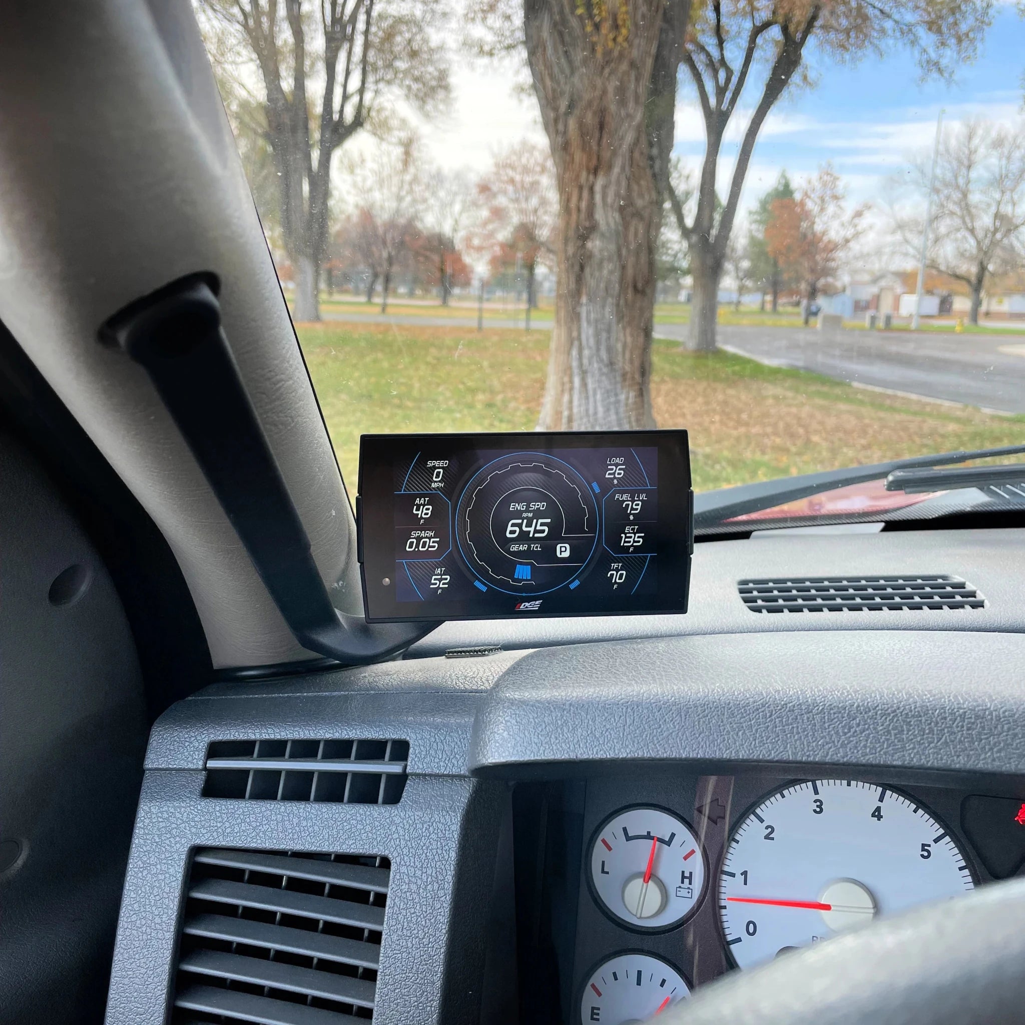 Edge Products 38600 A - Pillar Display Mount (2006 - 2009 Ram Cummins) - Southern Diesel Supply