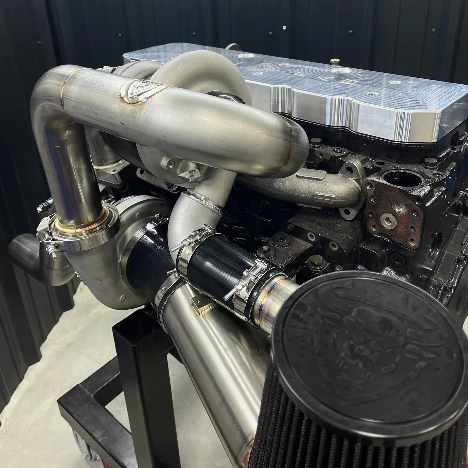 EvilFab Cummins S300/S400 Over Under Compound Kit - Southern Diesel Supply