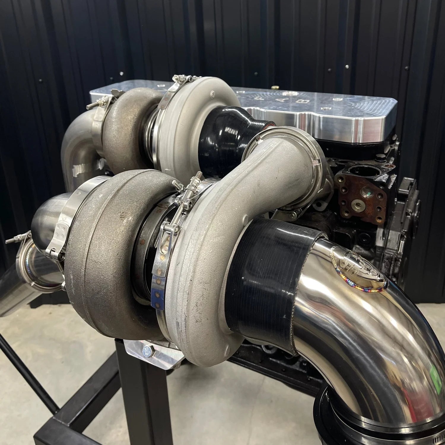 EvilFab Cummins S300/S400 Side Mount Compound Kit - Southern Diesel Supply