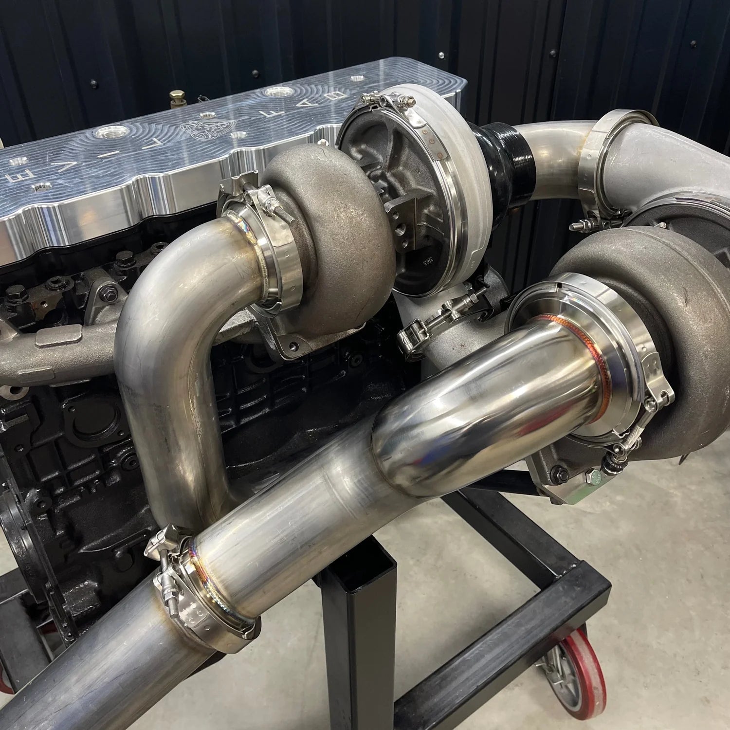 EvilFab Cummins S300/S400 Side Mount Compound Kit - Southern Diesel Supply