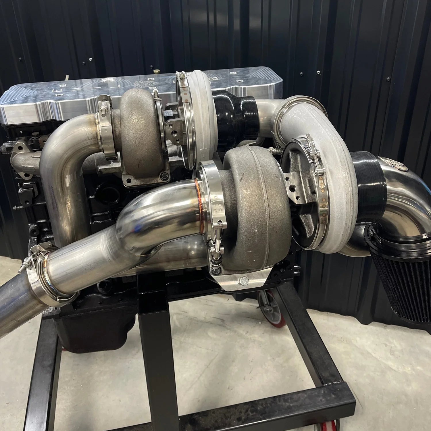 EvilFab Cummins S300/S400 Side Mount Compound Kit - Southern Diesel Supply