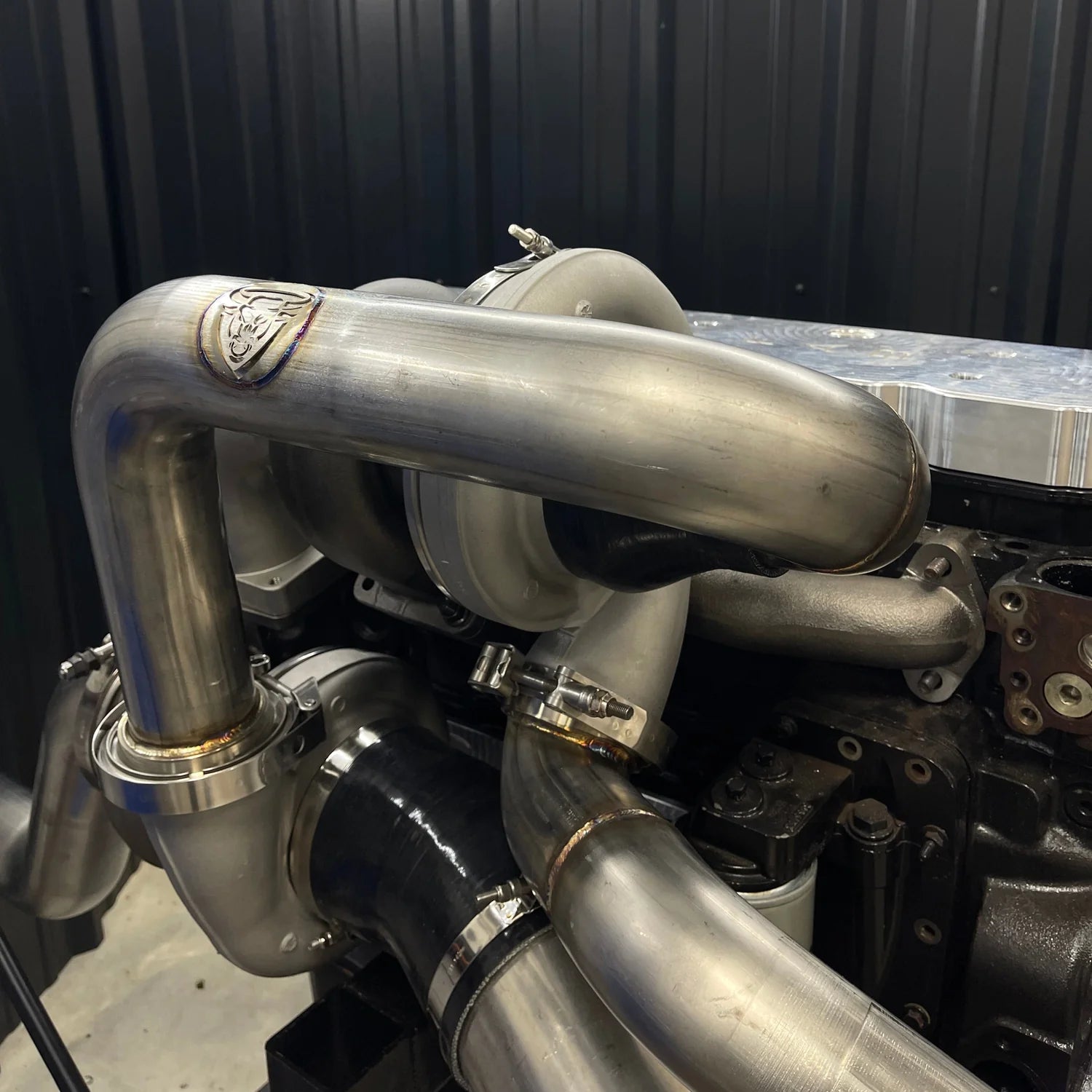 EvilFab Cummins S400/S400 Over Under Compound Kit - Southern Diesel Supply