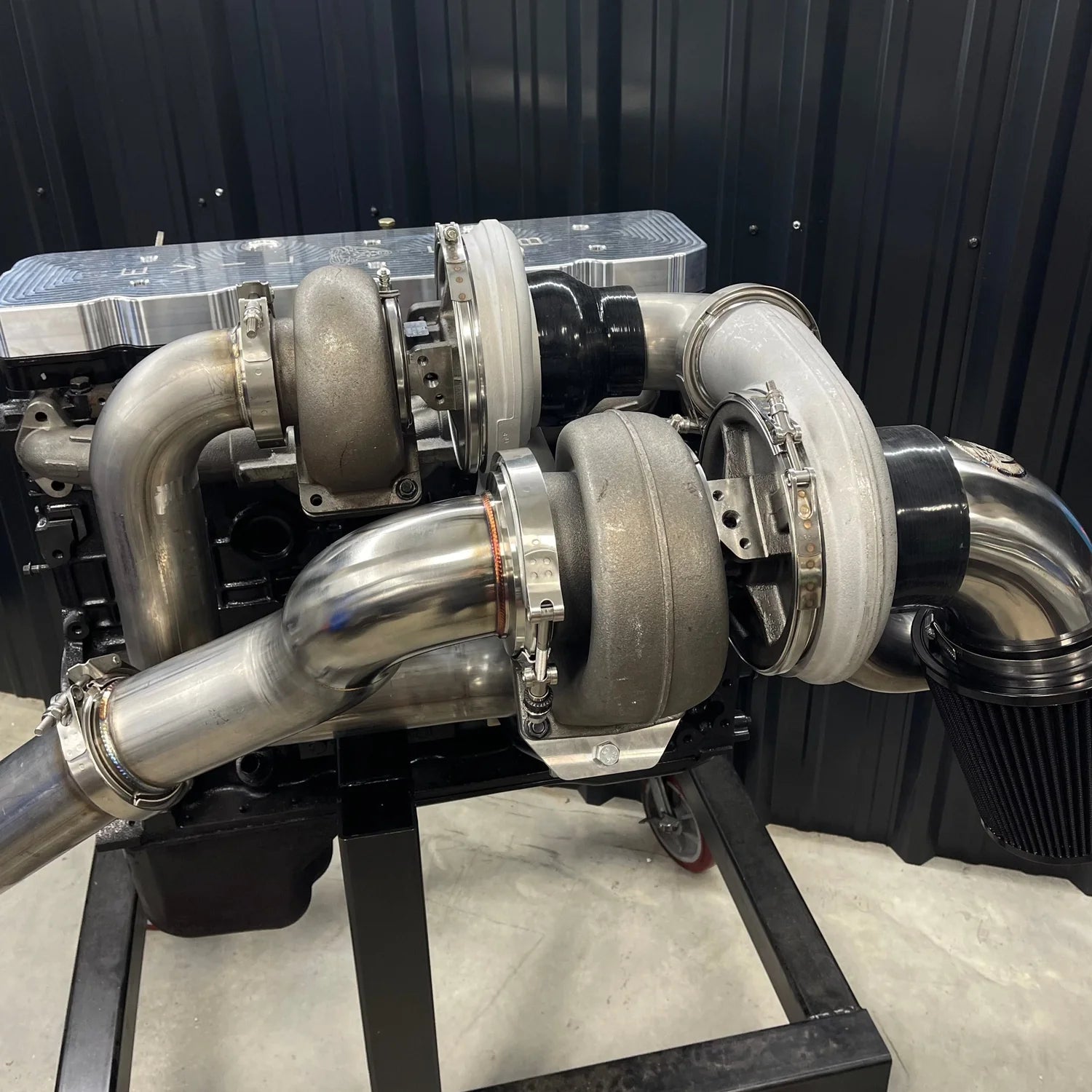 EvilFab Cummins S400/S400 Side Mount Compound Kit - Southern Diesel Supply