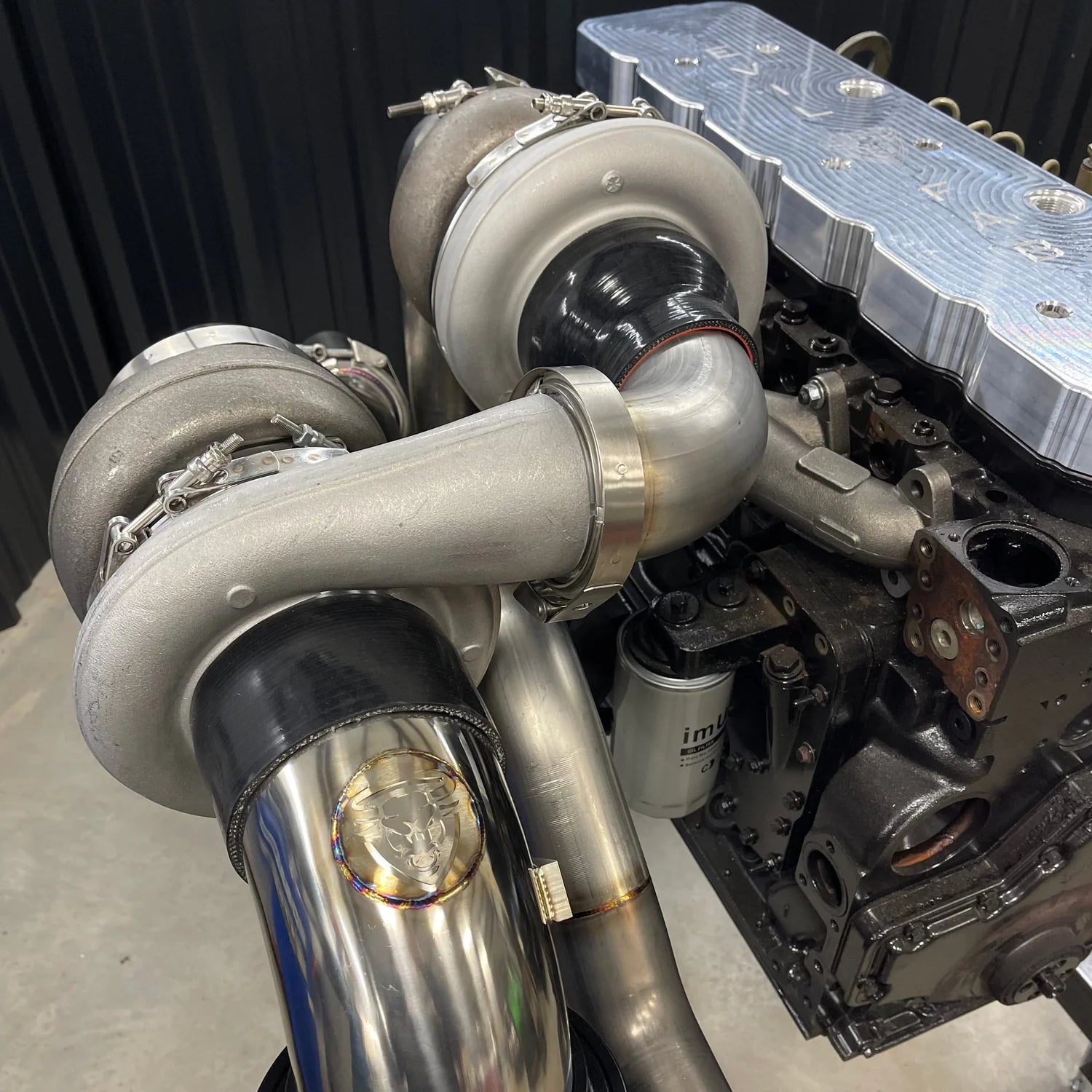 EvilFab Cummins S400/S400 Side Mount Compound Kit - Southern Diesel Supply