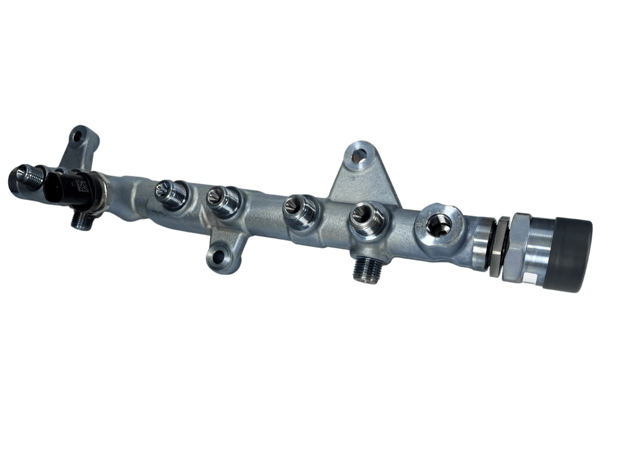 Exergy Performance E05 20950 Replacement Fuel Rail Complete w/Sensor & PRV (2019 - 2024 Cummins) - Southern Diesel Supply