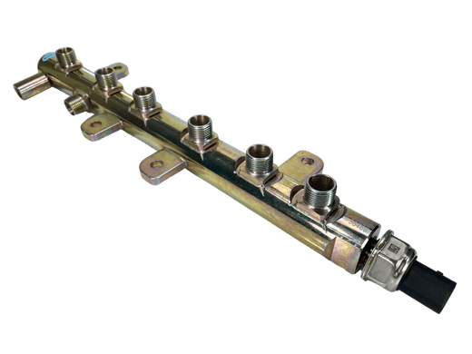 Exergy Performance E06 20450 Replacement Fuel Rail (Complete w/Sensor & PRV) (2013-2018 6.7L Cummins)