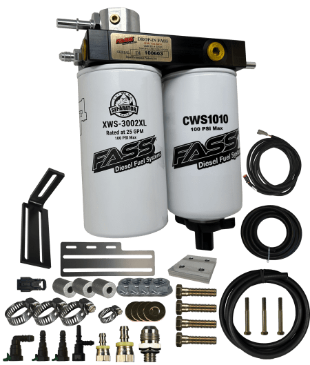 FASS Drop-In Series Diesel Fuel System (2003-2024 5.9/6.7L Cummins) - Southern Diesel Supply