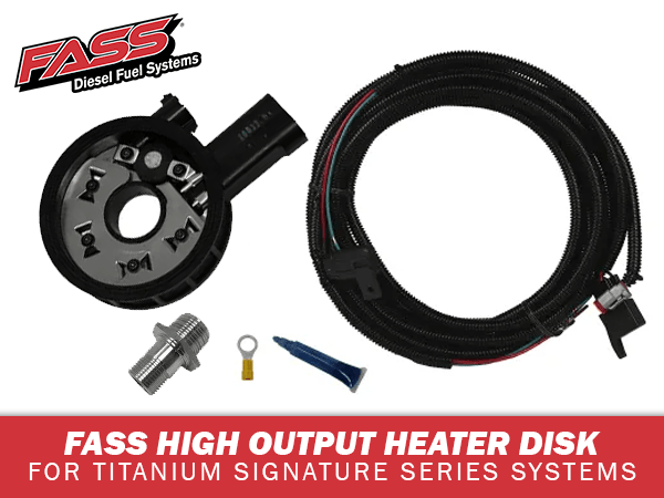 FASS HK1002 High Output Heater Disk for Titanium Signature Series Systems - Southern Diesel Supply