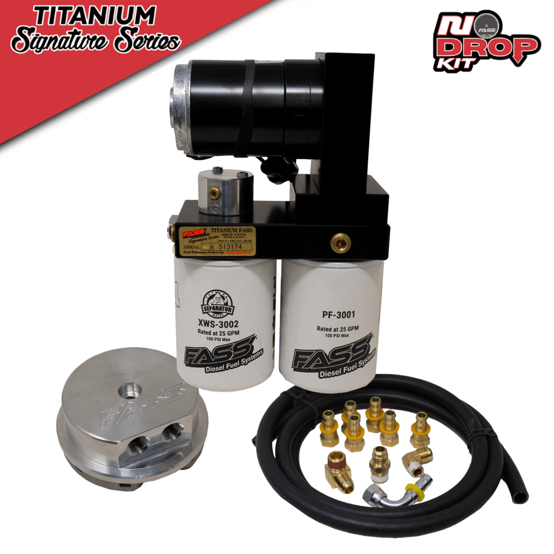 FASS No-Drop Titanium Signature Series Fuel System (2019-2020 6.7L Cummins) - Southern Diesel Supply