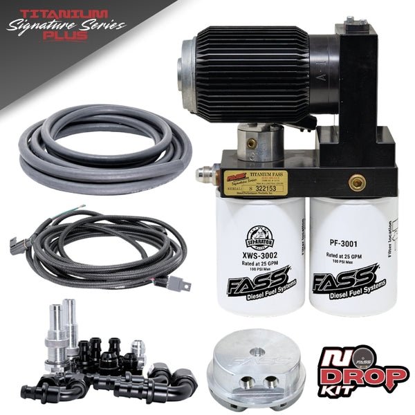 FASS No-Drop Titanium Signature Series PLUS Fuel System (2019-2020 6.7L Cummins) - Southern Diesel Supply
