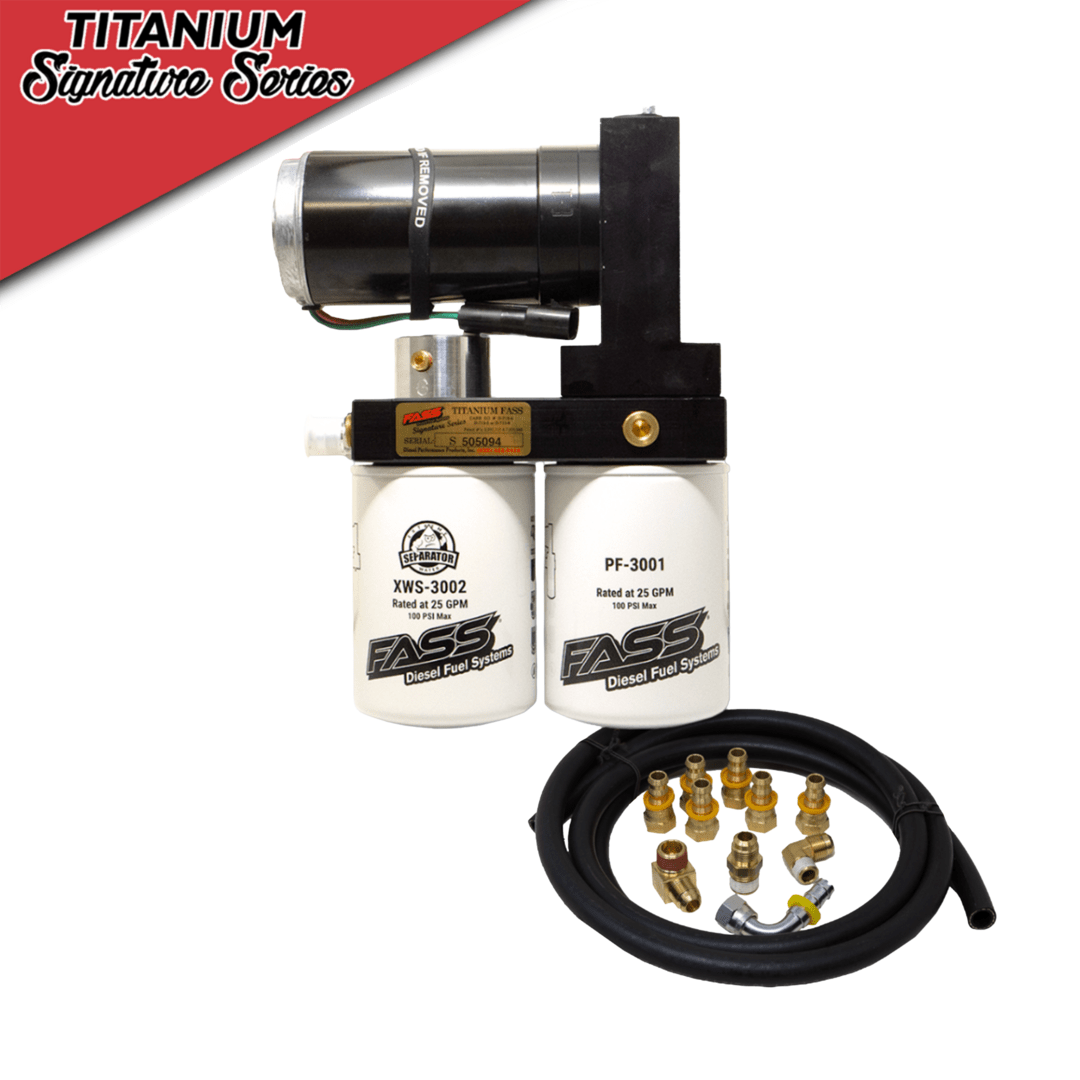 FASS Titanium Signature Series Fuel System (2017-2019 6.6L Duramax) - Southern Diesel Supply