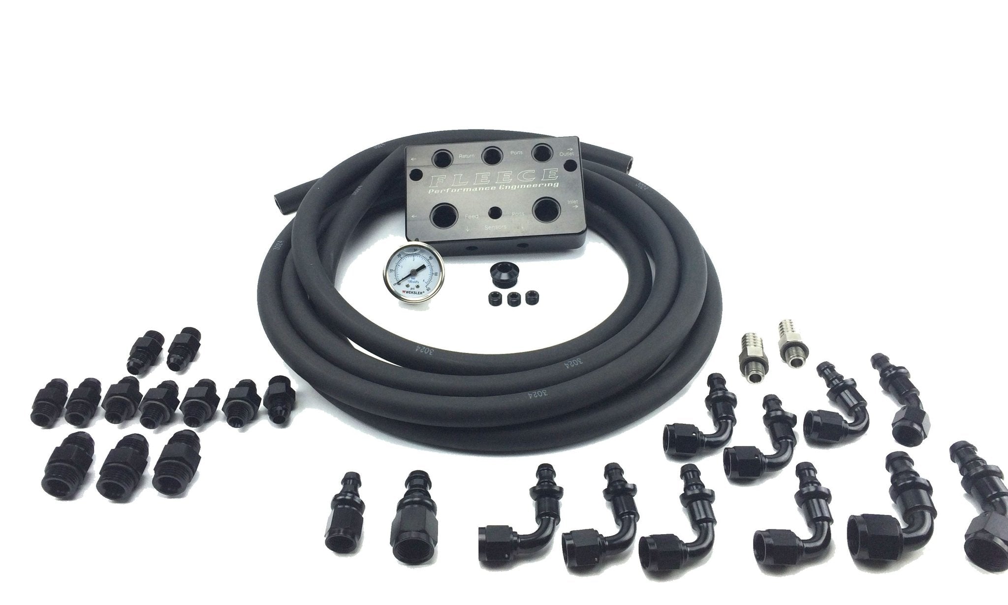Fleece FPE - CRR - 20 - 0806 Cummins Regulated Return Fuel Distribution Block (2007.5 - 2018 Cummins) - Southern Diesel Supply