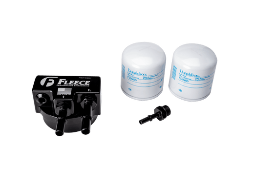 Fleece Performance Engineering FPE-FMC-UHFA-1123 Engine Mounted Filter Assembly (2011-2026 6.7L Powerstroke)