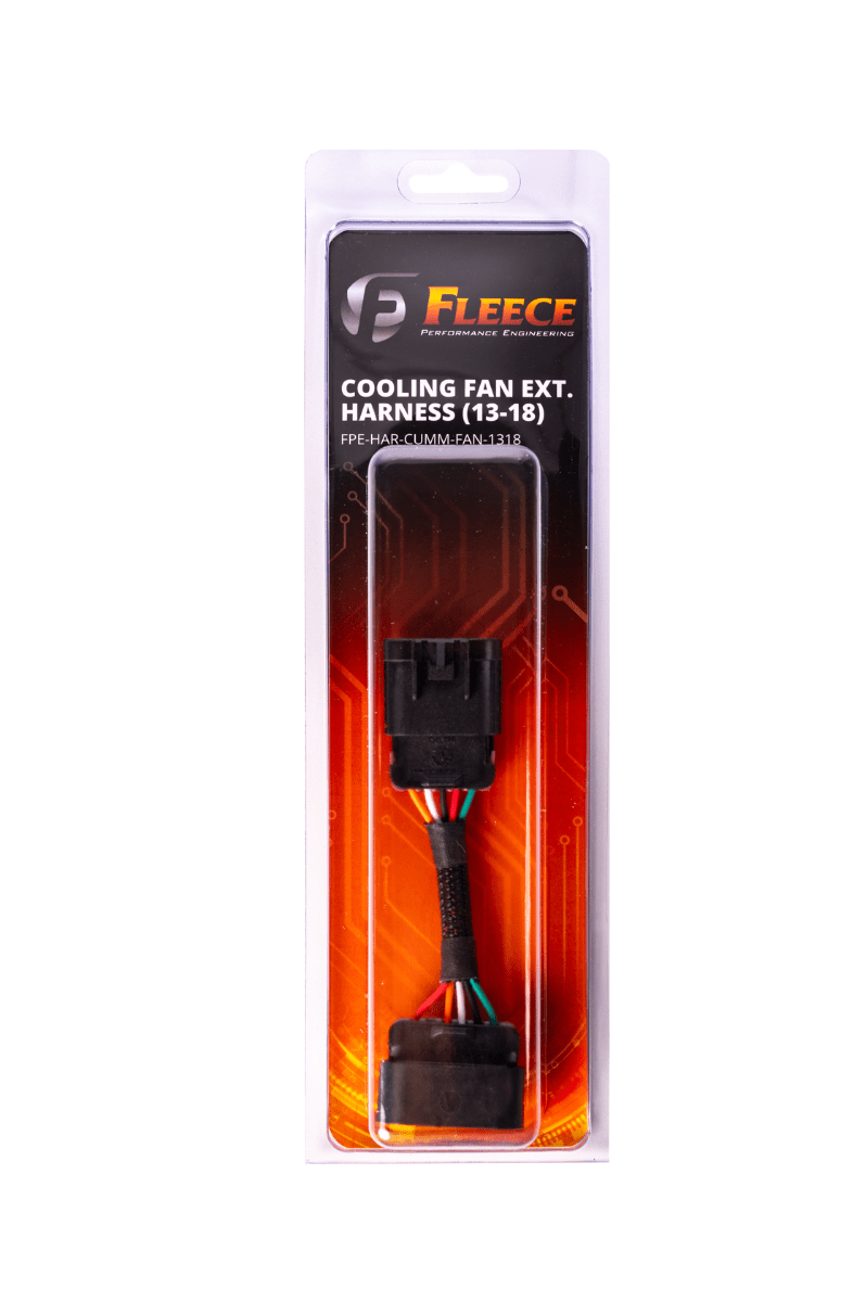 Fleece FPE - HAR - CUMM - FAN - 1318 Cooling Fan Extension Harness (2013 - 2018 Cummins) - Southern Diesel Supply