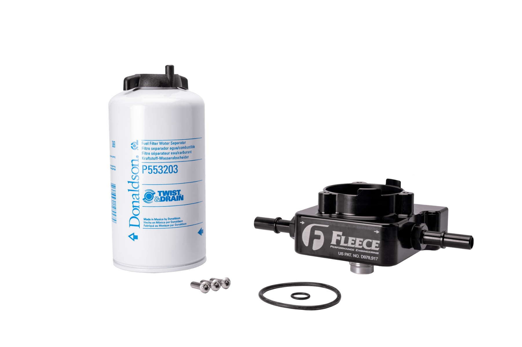 Fleece FPE - L5P - FFBA - 20 Fuel Filter Upgrade Kit (2020 - 2024 Duramax Short Bed) - Southern Diesel Supply