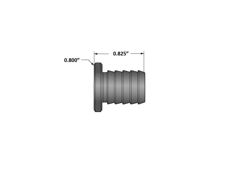 Fleece Performance Engineering | Fleece FPE - 34071 1/2 Inch Billet Aluminum Universal Block Off Plug | Lines and Hose - Southern Diesel Supply