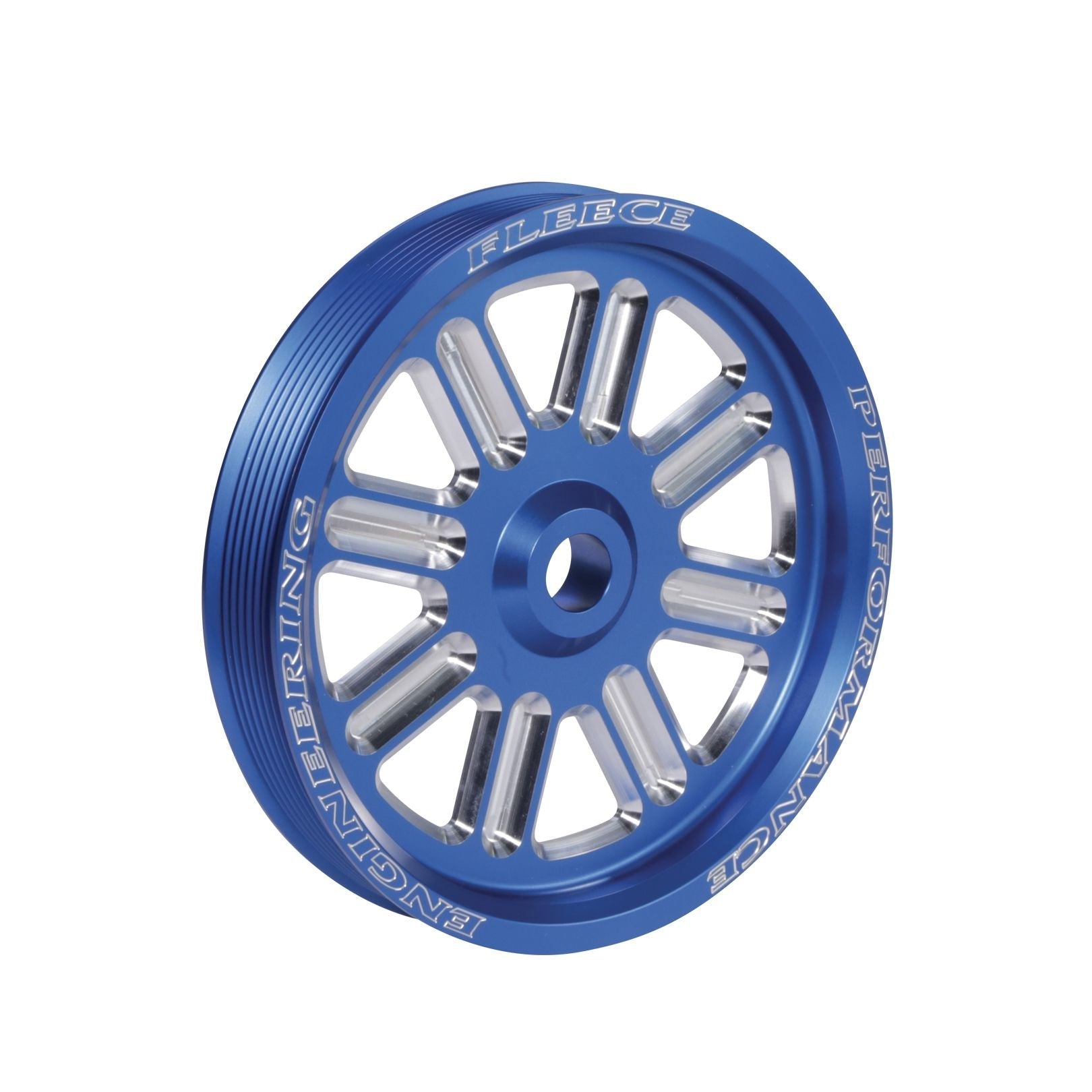 Fleece Performance Engineering | Fleece FPE - 34211 Spoke Design Cummins Dual Pump Pulley | Fuel System - Southern Diesel Supply