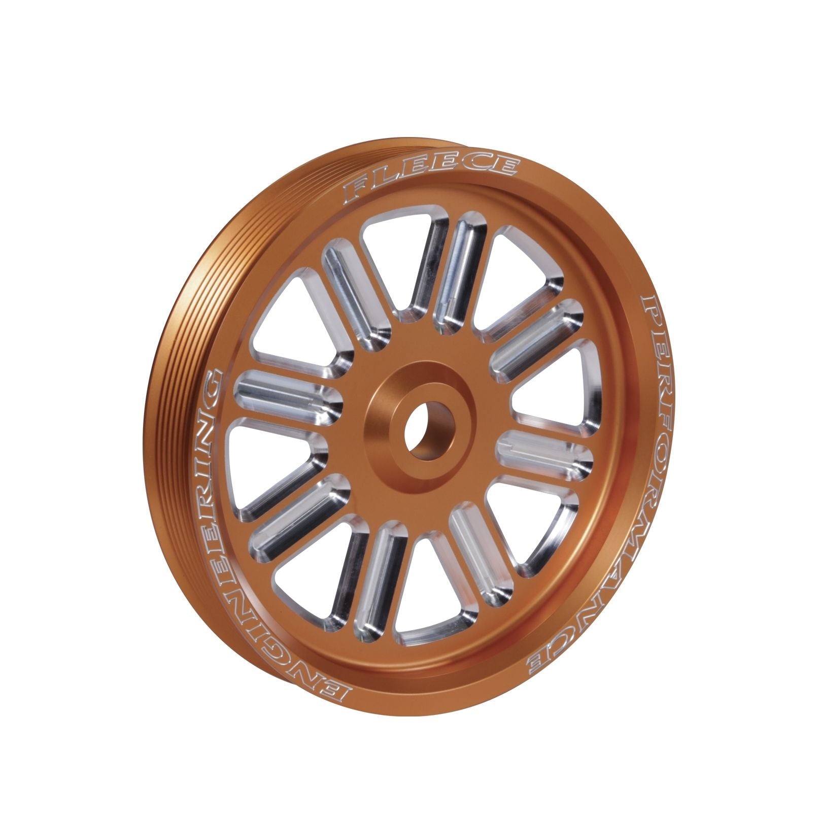 Fleece Performance Engineering | Fleece FPE - 34211 Spoke Design Cummins Dual Pump Pulley | Fuel System - Southern Diesel Supply