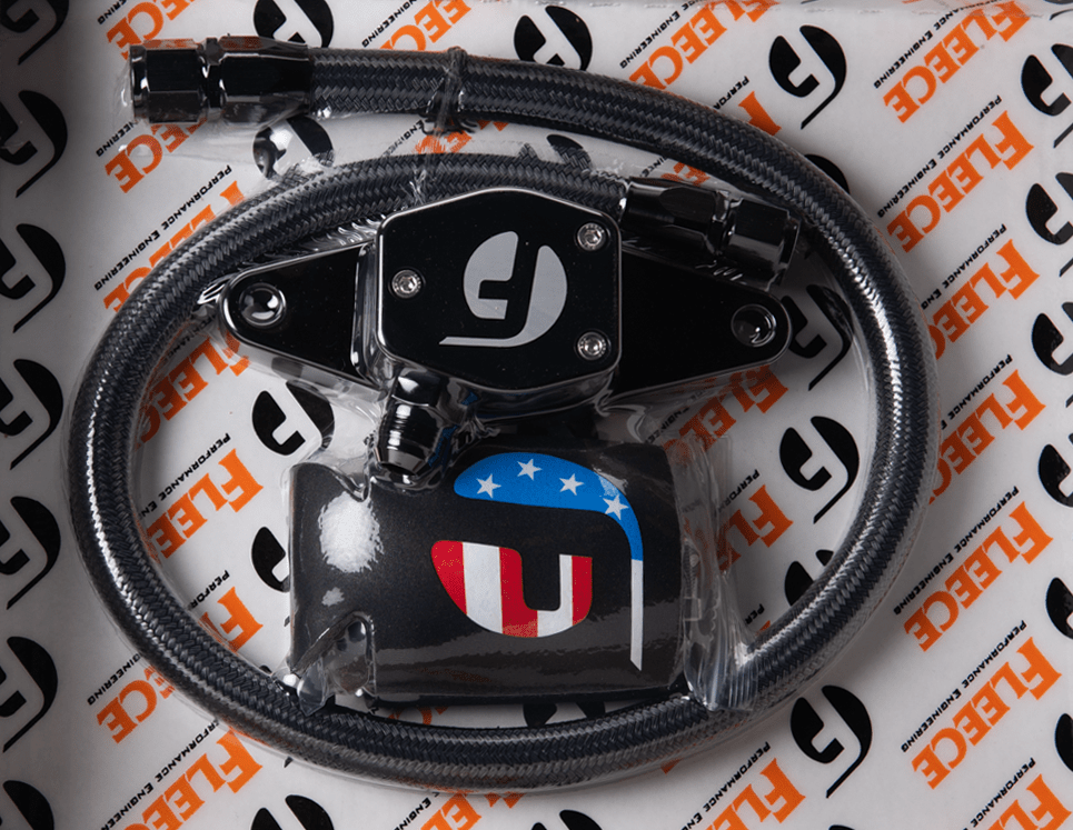 Fleece Performance Engineering | Fleece FPE - CLNTBYPS - CUMMINS - 12V - SS Performance Coolant Bypass® for 5.9L 12V w/ Stainless Steel Braided Line (1994... - Southern Diesel Supply