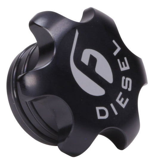 Fleece Performance Engineering FPE-FC-1316-BLK Black Anodized Billet Fuel Cap (2014-2018 3.0L EcoDiesel)