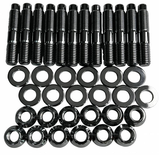 Gator Fasteners EMSK5967C-CR Heavy Duty Exhaust Manifold Stud Kit (Chrome) (1994-2025 5.9/6.7L Cummins)