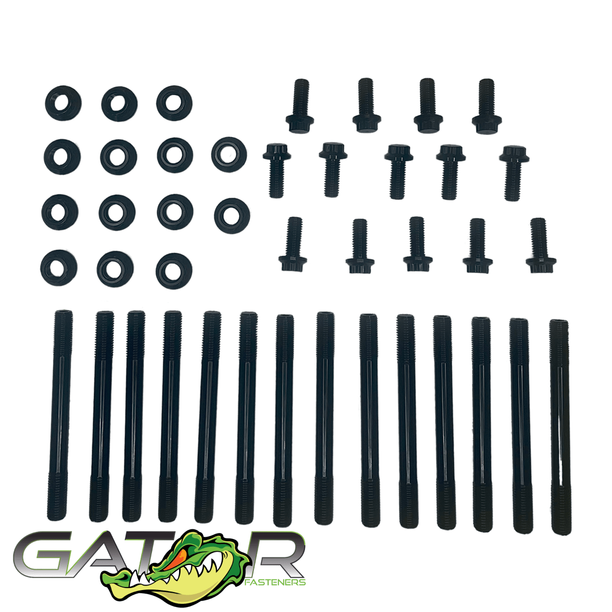 Gator Fasteners MSK67C Heavy Duty Main Stud Kit w/ Factory Girdle (2007.5 - 2025 Cummins) - Southern Diesel Supply