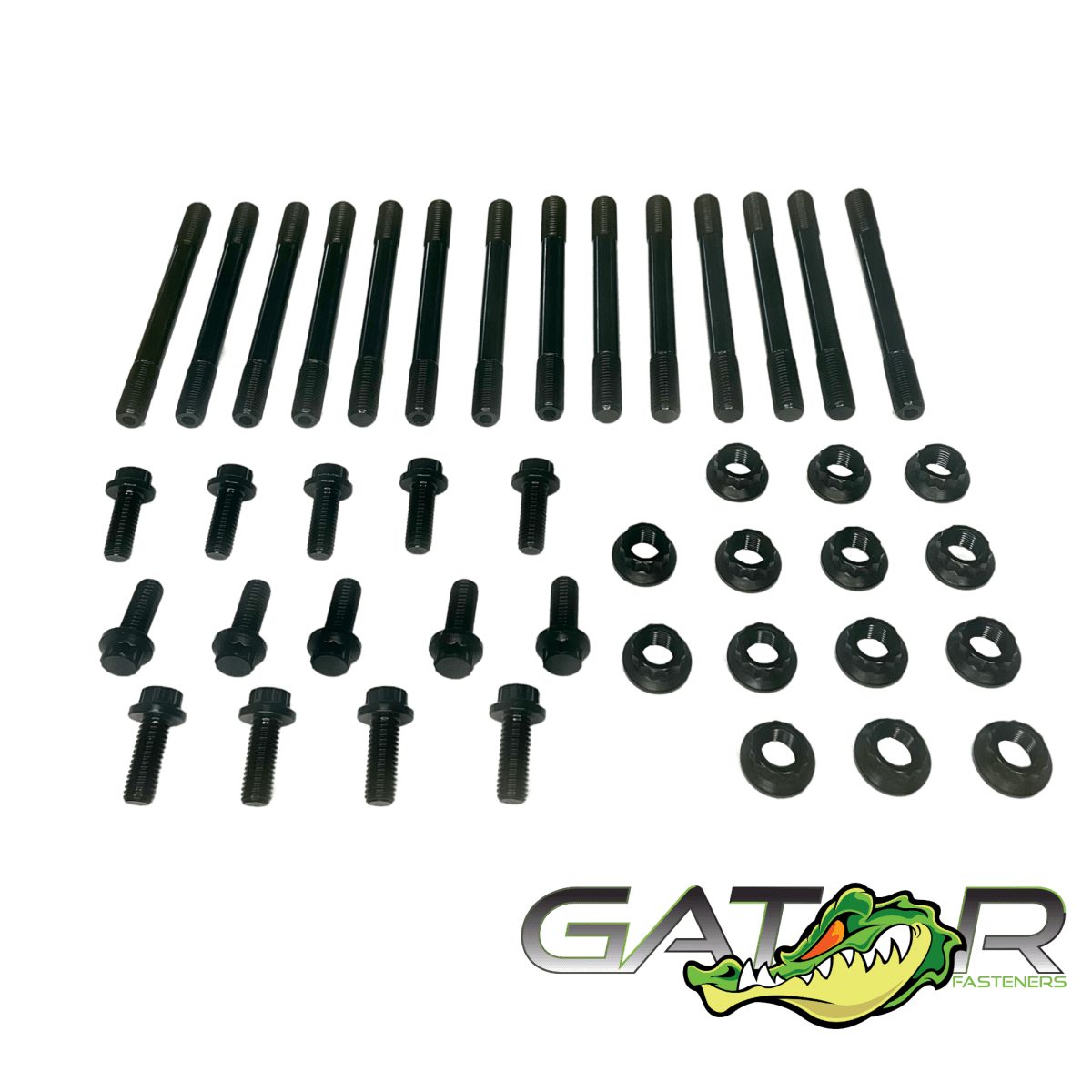 Gator Fasteners MSK67C Heavy Duty Main Stud Kit w/ Factory Girdle (2007.5 - 2025 Cummins) - Southern Diesel Supply