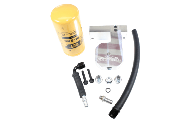 G&R Diesel Cummins CAT Fuel Filter Conversion Kit (2010 - 2018 Cummins) - Southern Diesel Supply