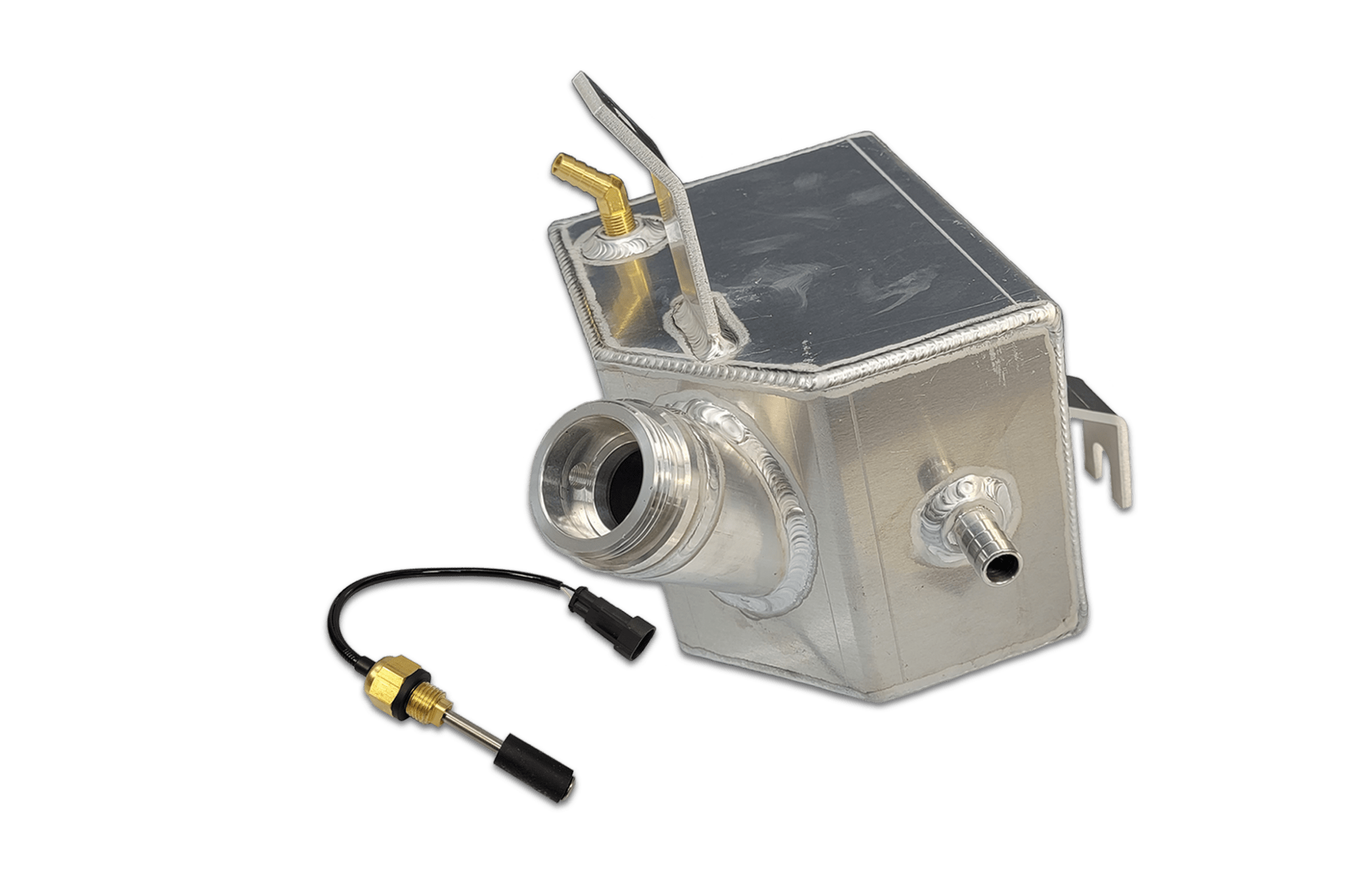 G&R Diesel GR67CM3005 Welded Coolant Tank w/Low Level Sensor (2013 - 2018 Cummins) - Southern Diesel Supply