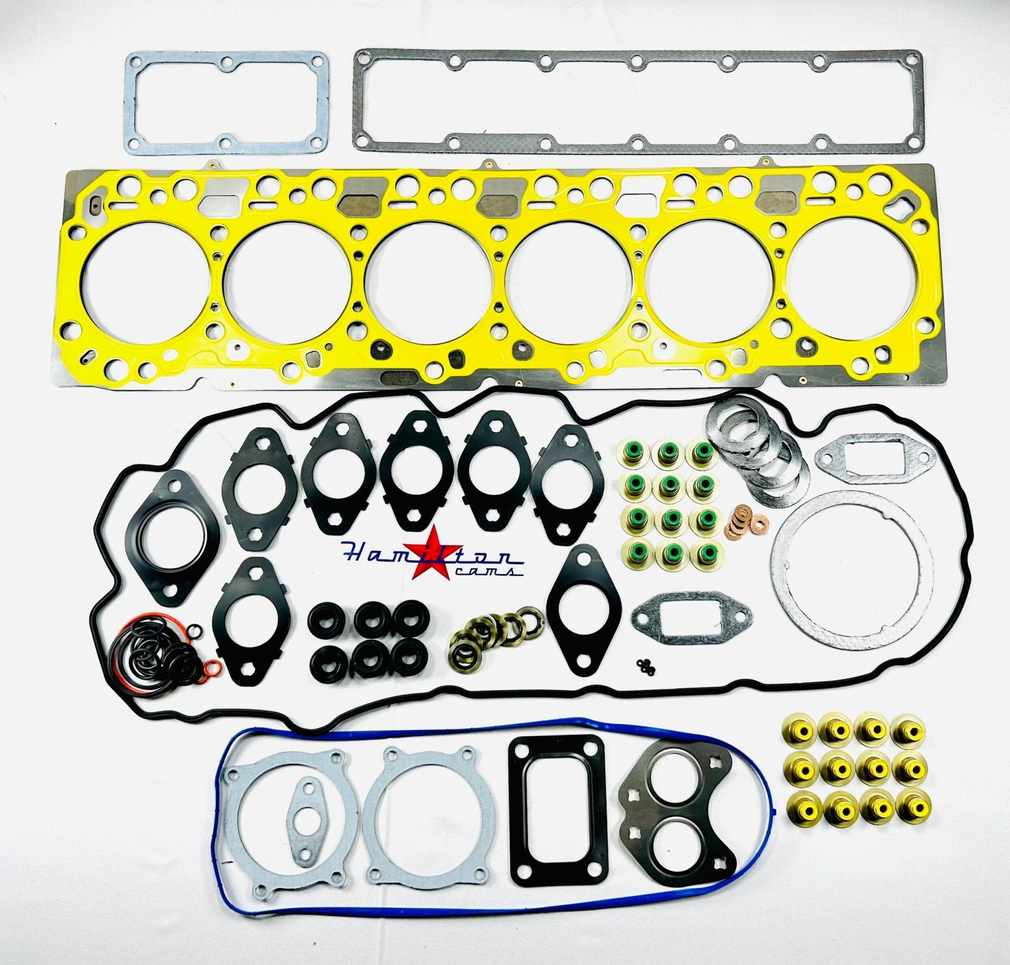 Hamilton Cams 07 - g - 6.7TE 6.7 Cummins top end gasket kit (2007.5 - 2018 Cummins) - Southern Diesel Supply