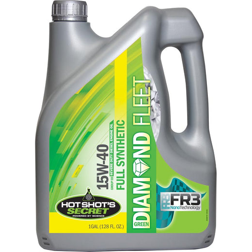 Hot Shot's Secret Green Diamond 15W-40 Full Synthetic CK-4 Engine Oil