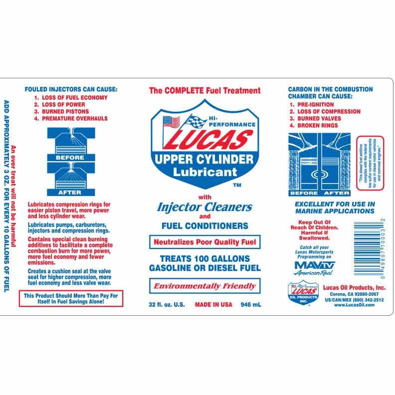 Lucas Oil 10003 Fuel Treatment - Southern Diesel Supply