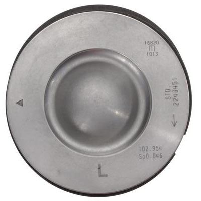 MAHLE 224 - 3451WR Piston With Rings (Standard, Left Bank) (2001 - 2005 Duramax) | Pistons - Southern Diesel Supply