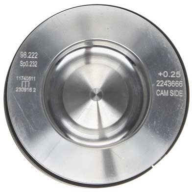 MAHLE 224 - 3666WR - 0.25MM Piston With Rings (.25mm) (2008 - 2010 Power Stroke) - Southern Diesel Supply
