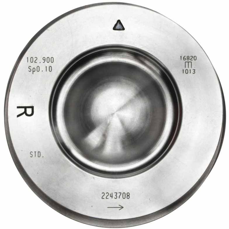 MAHLE 224 - 3708WR Piston With Rings (Standard, Right Bank) (2006 - 2010 Duramax) - Southern Diesel Supply